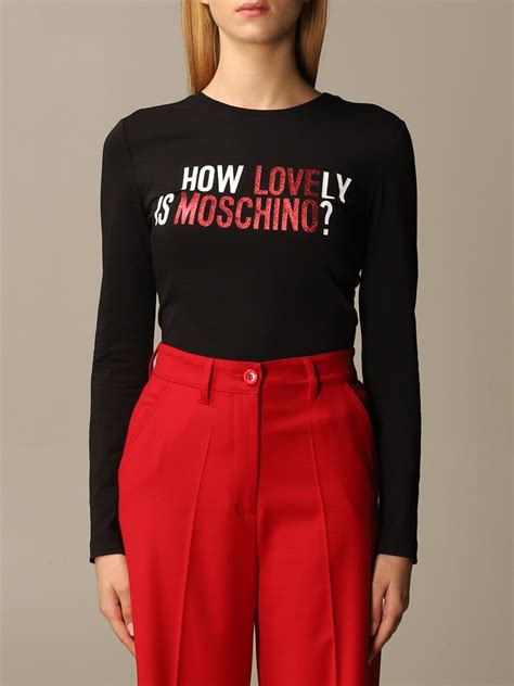 moschino jumper womens